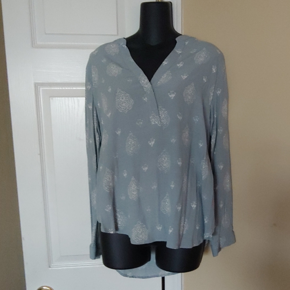 Gentle Fawn Hi-low Long Sleeve Top UEC